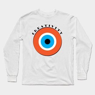 Evil Eye, Creativity Long Sleeve T-Shirt